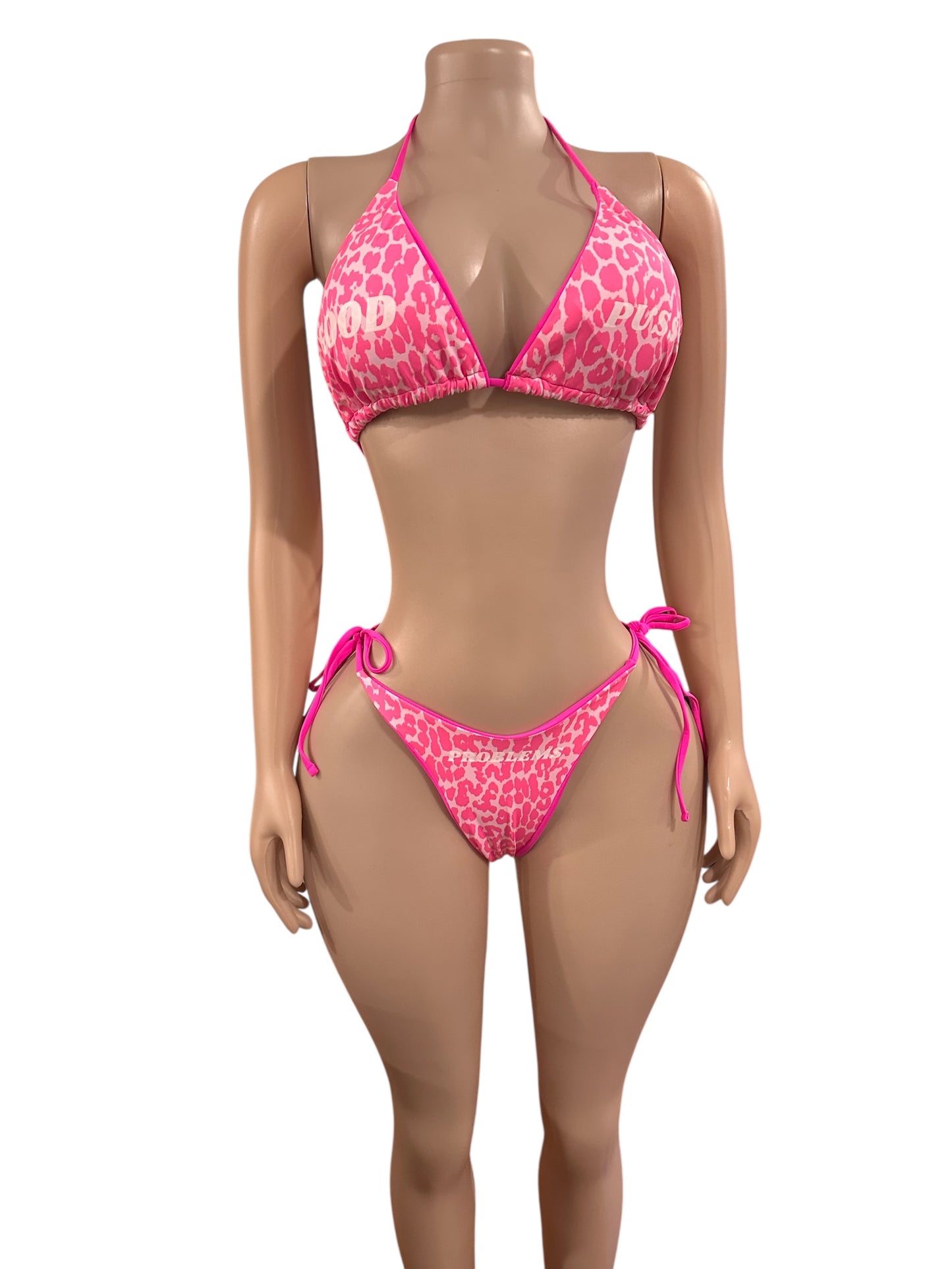 Gpp colored leopard 2piece