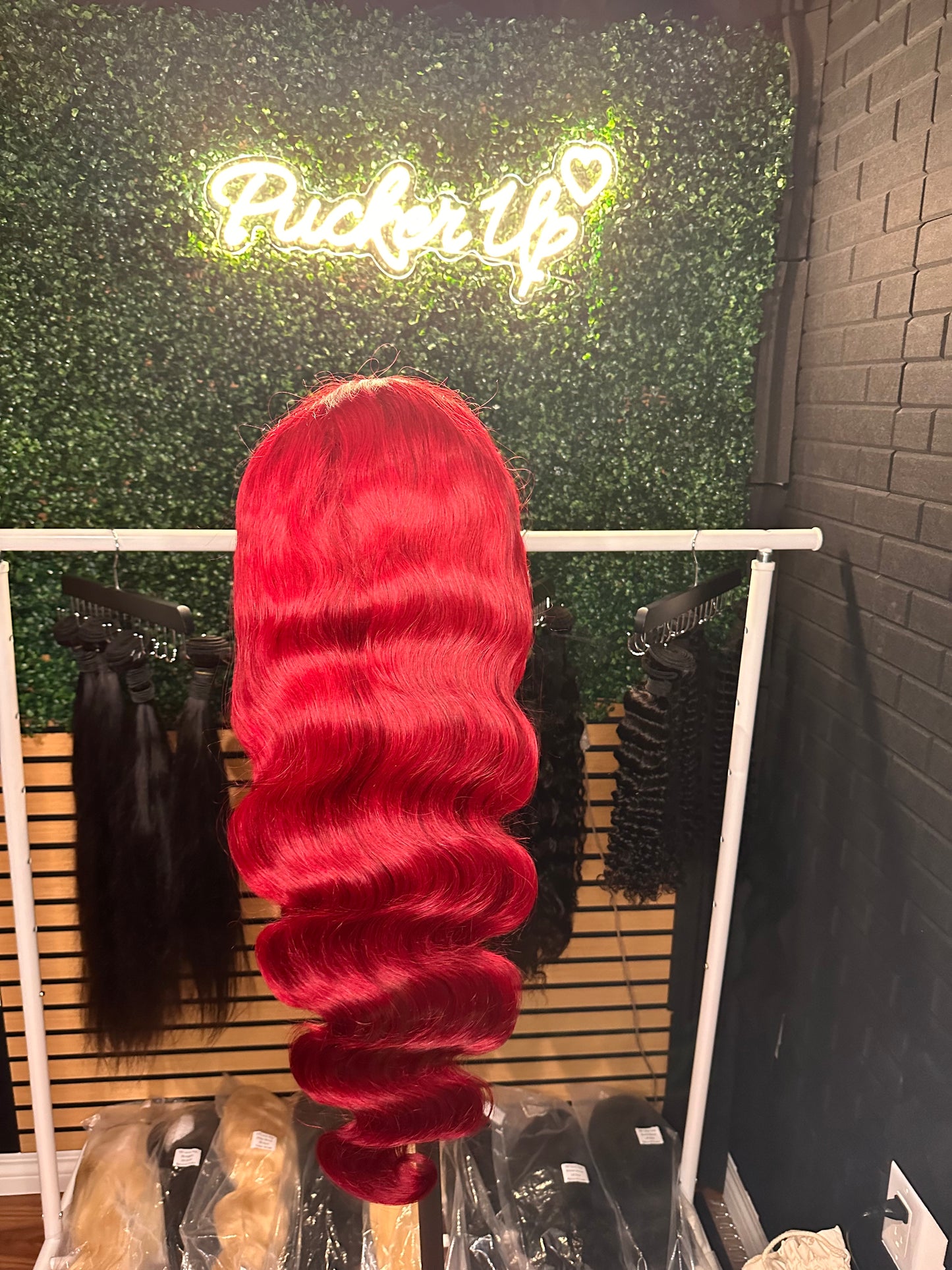 28 In Cherry Burgundy Bodywave