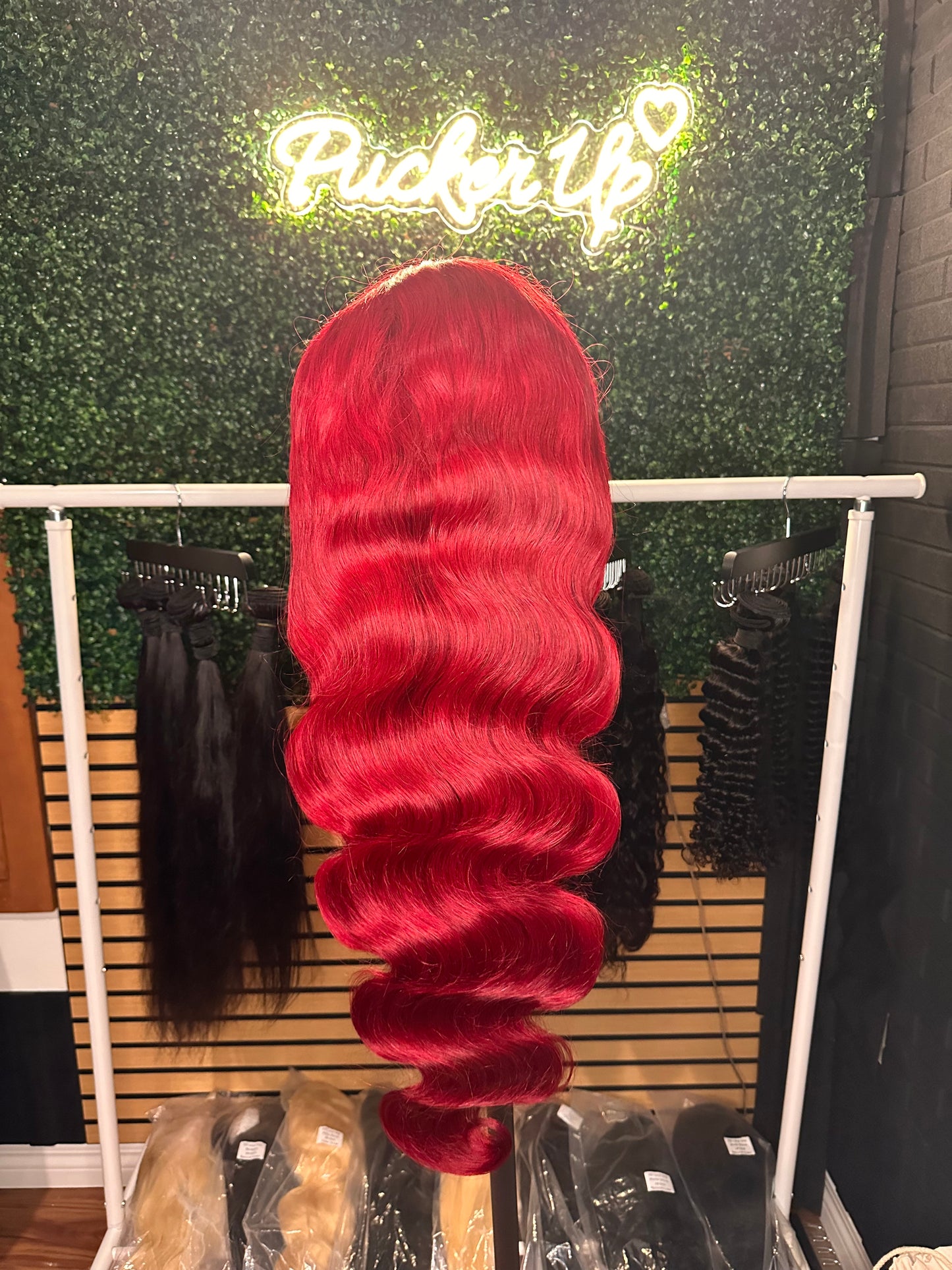 28 In Cherry Burgundy Bodywave