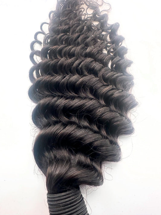 Deep Wave Virgin Human Hair Bundles