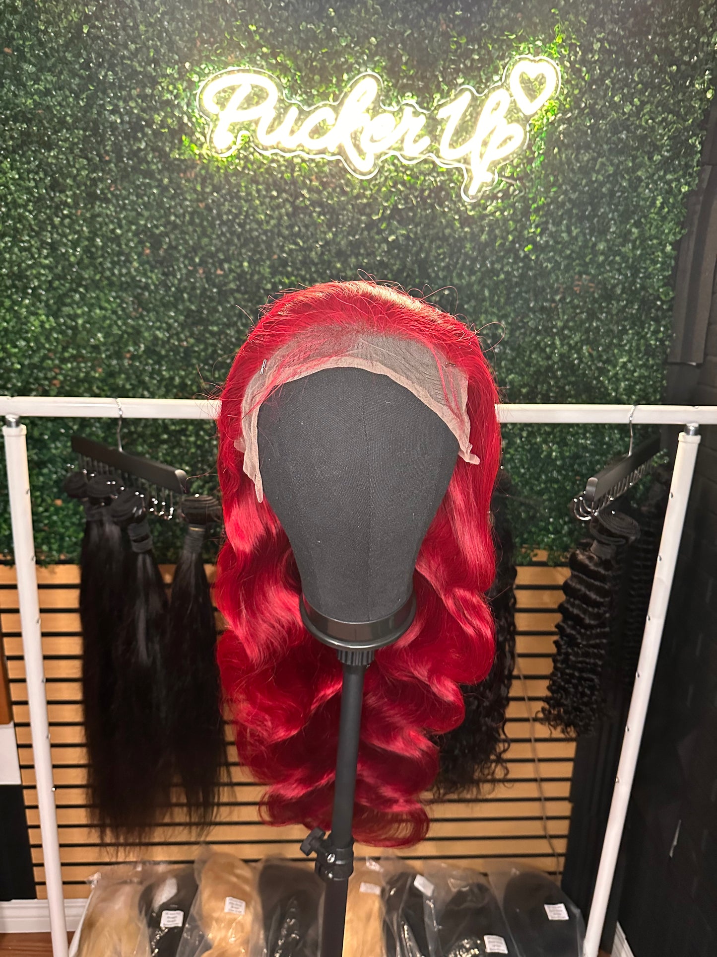 28 In Cherry Burgundy Bodywave